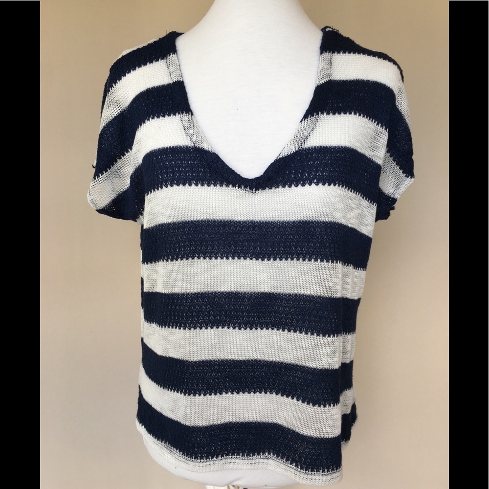 Splendid Open Stitch Light Weight Sweater Sz S